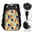thumbnail image 3 of Honeii Musical Instruments for Travel Laptop Backpack, Business Laptops Backpack with USB Charging Port, College High School Computer Bag for Men Women, 3 of 7
