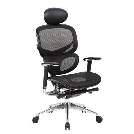 Multi-Function Ergonomic Mesh Chair Comfort Highly Adjustabl Desk Task Office Chair Fabric Seat