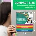 thumbnail image 4 of Air Fryer Cheat Sheet Magnets Cooking Guide Booklet - Air Fryer Cookbooks - Air Fryer Liners - Air Fryers Kitchen Gifts Gadgets 2025 - Air Fryer Accessories - Air Fryer Cooking Guide, 4 of 6