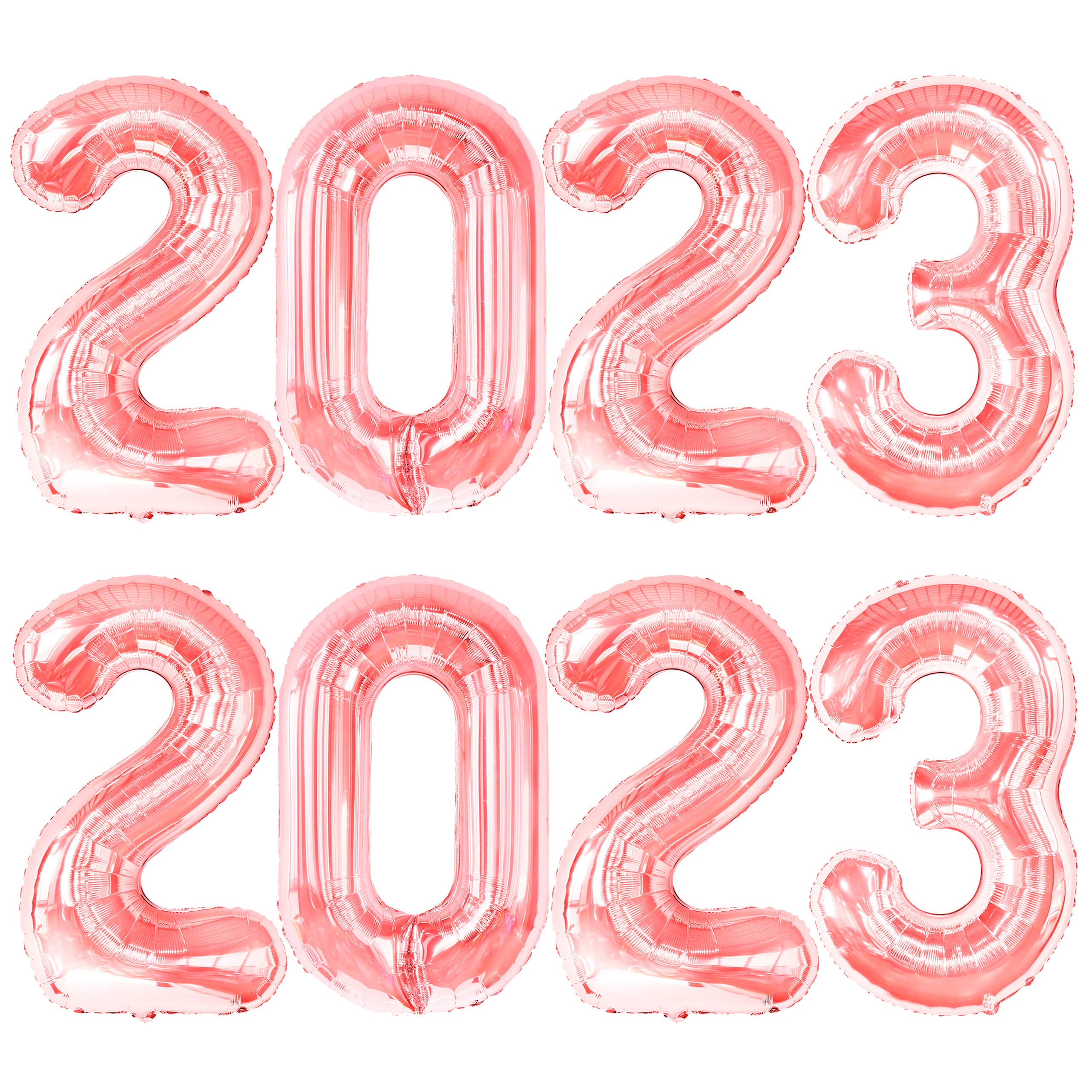 2023 Huge Numbers Balloons Giant Large Helium Balloons Foil Big Number Balloons for Christmas