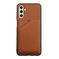 thumbnail image 4 of Jiahe Cover for Samsung Galaxy A13 5G Wallet Case with Card Holder, Shockproof Premium PU Leather Double Magnetic Buttons Folio Flip Kickstand Protective Case,Brown, 4 of 8