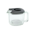 thumbnail image 2 of ChefWave Glass Pitcher with Black Lid for the ChefWave Milkmade Non-Dairy Milk Maker (Black/Silver), 2 of 9