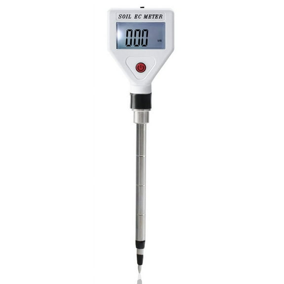 Professional Soil EC Meter 0-1999Us/cm High Metal Probe ATC Conductivity Test mj1602