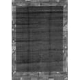 thumbnail image 1 of Ahgly Company Indoor Rectangle Abstract Gray Modern Area Rugs, 7' x 9', 1 of 4