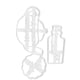 thumbnail image 1 of Yuarrent Molde para galletas de 3 piezas, moldes reutilizables para panqueques de gelatina, moldes para galletas, cocina interior, panadería, fiesta de Herramientas y accesorios para hornear Yuarrent HA059715-00, 1 of 6