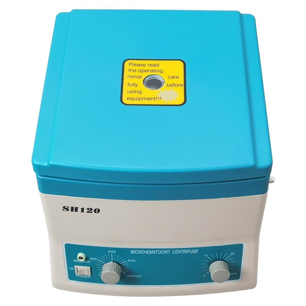 SH-120 Microhematocrit Electric Medical Lab Centrifuge Hematocrit Centrifuge