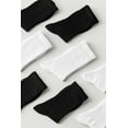 thumbnail image 7 of LAKIDAY Womens Crew Socks Thin Cotton Long Socks Arch Support Casual Workout High Socks 5 Pairs, 7 of 7