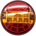 thumbnail image 2 of Luces traseras Apuakthei 2x 20 LED 12/24 V Lámpara indicadora de freno IP65 Luces de freno impermeables para camión Furgoneta Remolque Caravana RV ETC, 2 of 5