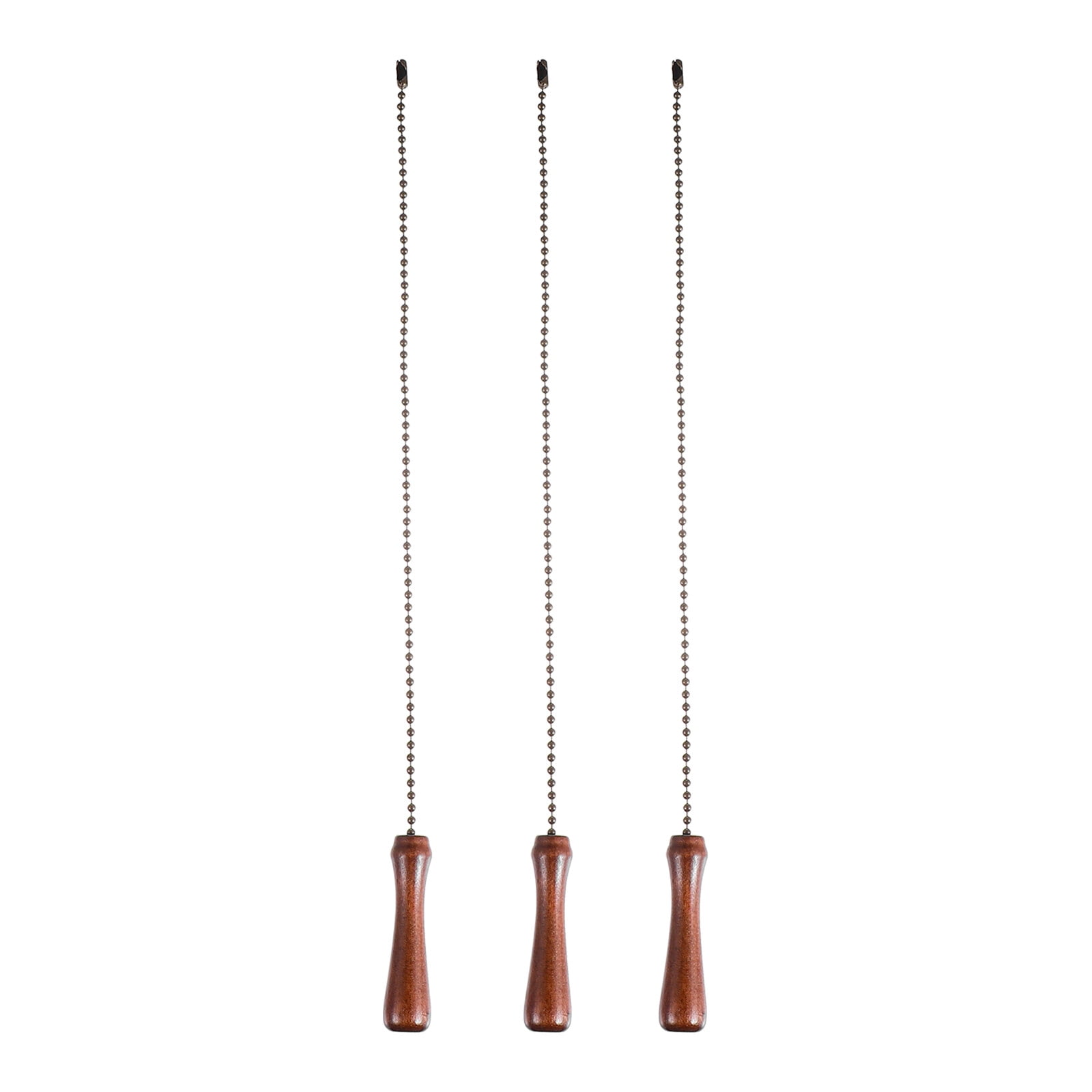 Fan Pull Chains 3Pcs Fan Pull Chains Pulling Switch Chains Wooden Stick