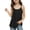 Black, variant on Girls Tank Top Dance Shirts for Girls Toddler Girls Ribbed Tank Top Black,Size 13-14 Years