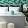 thumbnail image 2 of TOV Furniture Boba 9" Sea Blue Velvet Pillow, 2 of 9