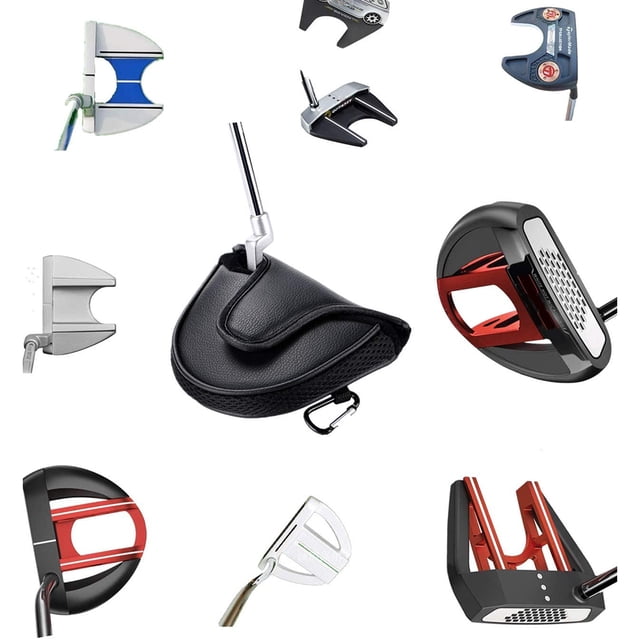 Funda para palo de golf, minifunda para palo de golf, funda para palo de golf, funda para palo de golf solo para palo de golf con eje central