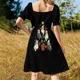 thumbnail image 5 of Vestido sin mangas con adorno de árbol de cacatúa, vestidos de noche de lujo, vestido elegante de mujer de lujo, vestido elegante, 5 of 7