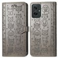 thumbnail image 2 of Funda Cartera FOXDOCK para Motorola Moto G55 , Flip PU con Relieve de Gatos y Perros, Tarjetero y Soporte, 2 of 6