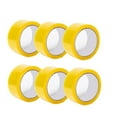 thumbnail image 1 of CHICHUMID 6Set Tape for Box BOPP Yellow Strong Packing Tape for Shipping Packages, 1 of 8