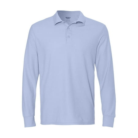 Gildan - Gildan Sport Shirts DryBlend® Double Pique Long Sleeve Sport ...