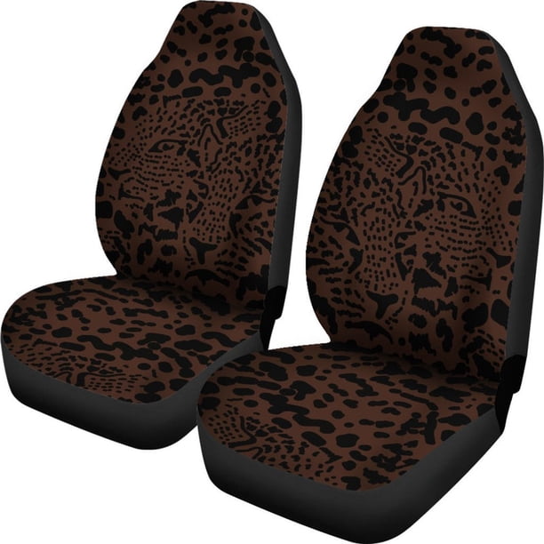 Fundas de Asiento Universal Leopardo Marrón