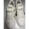 thumbnail image 1 of Adi - dasKids' Grand Court Sneaker Little/Big Kid Black stripes, 1 of 6
