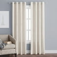 thumbnail image 1 of Hometrends Everly 84" Light Filtering Grommet Window Curtains Panel, 1 of 6