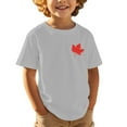 thumbnail image 1 of Chandails Fête du Canada pour Préados Garçon Fille, Feuille d'Érable Imprimée, Chemise Habillée à Manches Courtes pour Garçons, Haut d'Été Décontracté pour Garçons, Vêtements, 10-11 Ans, Chemises pour Garçons, 1 of 4