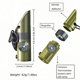 thumbnail image 4 of Kit de Supervivencia 7 en 1 con Silbato de Emergencia 120dB, Brújula, Termómetro, Luz LED, Espejo de Señales y Encendedor, Estuche Impermeable para Senderismo, Camping y Seguridad Acuática, 4 of 8
