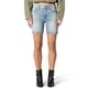 thumbnail image 1 of Hudson Womens Cutoff Casual Denim Shorts, Azul, 32, 1 of 2