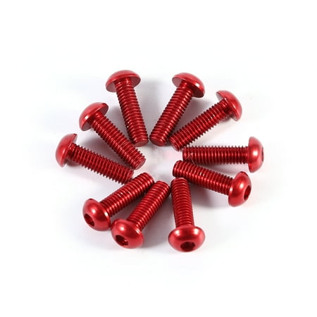 

455 MPa 7075 Aluminum Alloy Socket Button Head Screws Socket Screws DIY Inventions For Machinery Professional Use Repair