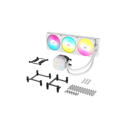 CORSAIR｜コルセア 水冷一体型CPUクーラー NAUTILUS 360 RS ARGB -White-(ホワイト) CW-9060095-WW 返品種別B