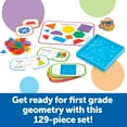 thumbnail image 3 of Learning Resources Skill Builders! 1st Grade Geometry, Math Toys for Kids, Ages 6+, 3 of 7