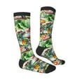 thumbnail image 3 of Easygdp Vegan1 Soccer Socks Sport Knee High Socks Calf Compression Athletic Socks for Men and Women, 3 of 9