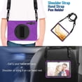 thumbnail image 2 of XYX Case for Samsung Galaxy Tab S7 FE 12.4 inch SM-T730/SM-T733/SM-T736B with 360 Degree Rotating, Hand Strap, Shoulder Strap, Purple, 2 of 7