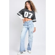 YMI Jeans Women's Straight Cargo Jeans