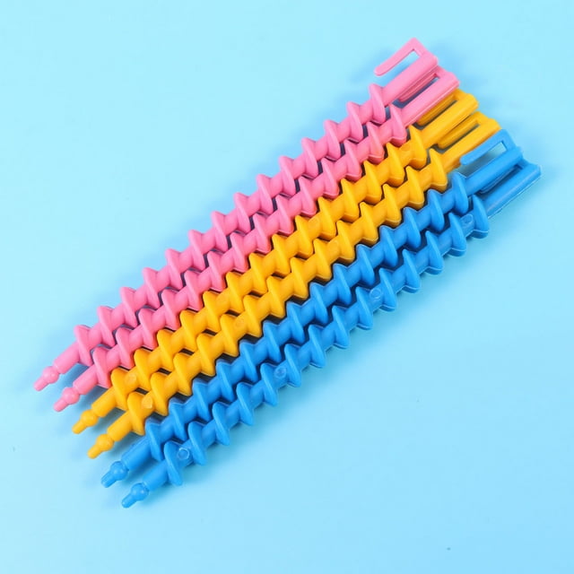 FUTUREORYY 2 Sets of Permanent Wave Curling Rods Assorted Color Hair Styling Tools for Women