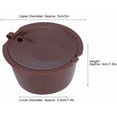 thumbnail image 3 of 3pcs Reusable Coffee Capsule PP Plastic Reusable Capsules for Coffee Machine, 3 of 8
