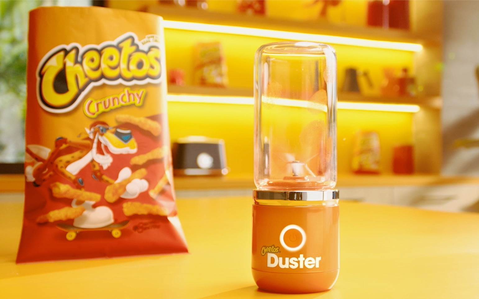 Magic Time Cheetos Duster - Turns Cheetos into the perfect ingredient for all your recipes