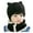 Black, variant on Krdevn Baby Boy Girl Winter Hat Toddler Cat Hat with Scarf Lined Knitted Cap Neckwarmer for Kids 2 Piece