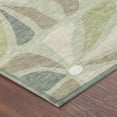 thumbnail image 3 of Addison Rugs Chantille Indoor/Outdoor Transitional Floral Celery Machine Washable Rectangle Rug, 10' x 14', 3 of 8