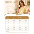 thumbnail image 3 of DAKIMOE Nightgowns for Women Soft Short Sleeve Night Shirts Womens Print Sleep Shirts Loose Comfy Pajamas Sleepwear, 3 of 7