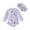Light Purple, variant on 12-18 M Bathing Suits For Teens 2Pcs Baby Girls Swimsuit Set with Cartoon Print Long Sleeve Rash Guard and Matching Sun Hat