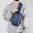 thumbnail image 6 of Otqutp Anti-Theft Sling Backpack Water-Resistant Crossbody Bag Multi Pocket Casual Shoulder Backpack for Men, 6 of 6