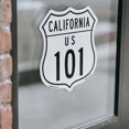 thumbnail image 4 of California Route Marker Shield Sign Us 101 (2 Pack) 12 inch X 12 inch Shield Shaped Heavy Duty 3.2 mil Vinyl Decals Weather Resistant, UV Protected for Workplace Made in the USA, 4 of 6