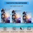 thumbnail image 5 of GZHJMY Beach Towel for Women Girls, Outer Space Cat Dog Astronaut Bath Towel, Oversized Lightweight Sport Towel, 31x63 Inch, 5 of 7