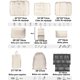 thumbnail image 2 of Organizadores de Viaje para Maletas, Bolsas Equipaje Impermeable Cubo Embalaje Viaje Bolso Almacenamiento a Ropa, Zapato, Cosmético y Accesorio, Organizador Maleta Bolsa (Beige), 2 of 4
