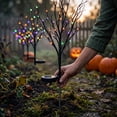 thumbnail image 4 of Miwamany Solar Powered Twig Lights, Halloween Artificial Branch LED Decor, Glowing Outdoor Pathway Bush Lamp for Yard Garden Lawn, Spooky Accent, 4 of 6