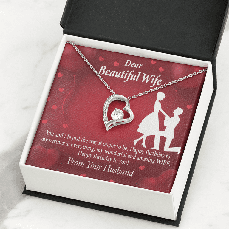 Awkward Styles Birthday Gifts for Mom, Brother, Grandpa, Wife, Girlfriend,  Birthday Pendant Necklace Card Message Jewelry Celebration 