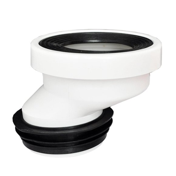 Brida de inodoro desplazada, cambiador de brida de inodoro para reparación de desagüe de bañera Quitar 5cm