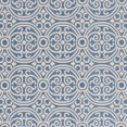 thumbnail image 3 of SAFAVIEH Martha Stewart Geometric Indoor/Outdoor Area Rug, Cream/Blue, 6'7" x 8'7", 3 of 5