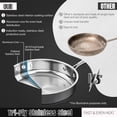 thumbnail image 3 of Juego de utensilios de cocina ASKSCICI de acero inoxidable, 16 piezas, plateado, 3 of 7