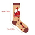 thumbnail image 3 of Sales UHGANN Under $5 Christmas Socks for Men Women Holiday Socks Cotton Cozy Xmas Crew Socks for Family Friends Gift Chirstmas, 3 of 4