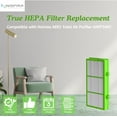 thumbnail image 4 of Nispira AER1 HAPF300AHD Allergan Remover Filter Replacement Compatible with Holmes Air Purifier HAPF30AT HAP242-NUC HAPF300AH-U4 HAPF300AHD-U4R True HEPA. 2 Packs, 4 of 8
